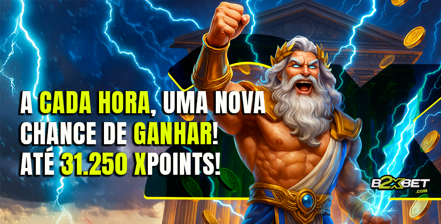 XPrêmio Relâmpago: aposte no tempo certo e ganhe até 31.250 XPoints!