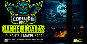 Corujão B2X garante rodadas em diferentes jogos durante a madrugada